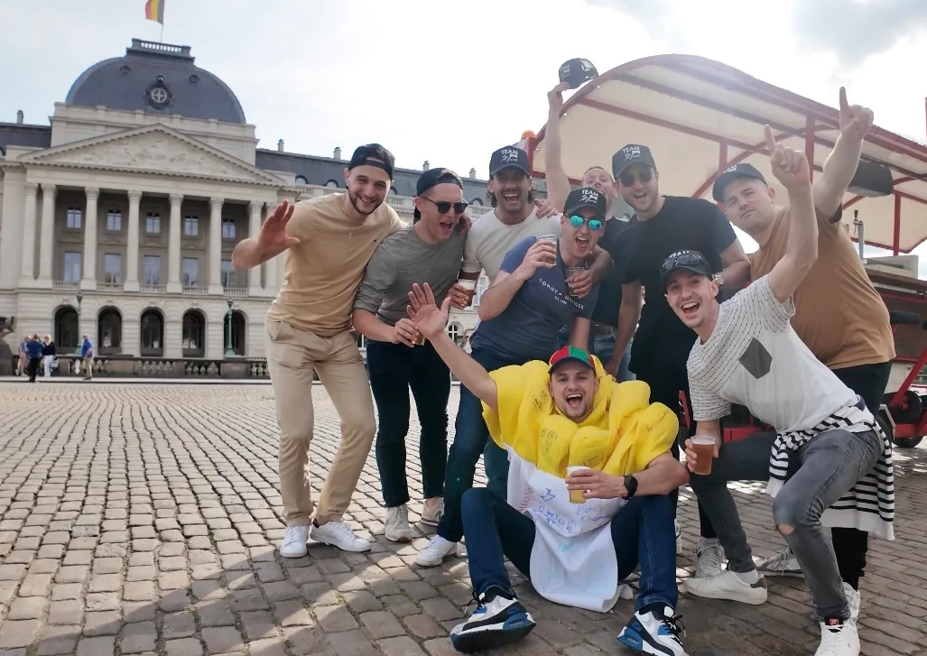 Begeleide bierfietstour door Brussel